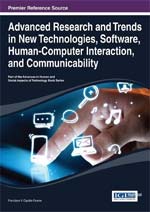 Advanced Research and Trends in New Technologies, Software, Human-Computer Interaction, and Communicability